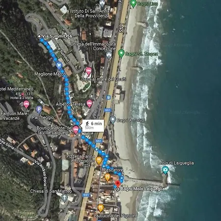 Lejlighed Monolocale N 1 Vicino Al Centro Con Dehor Laigueglia